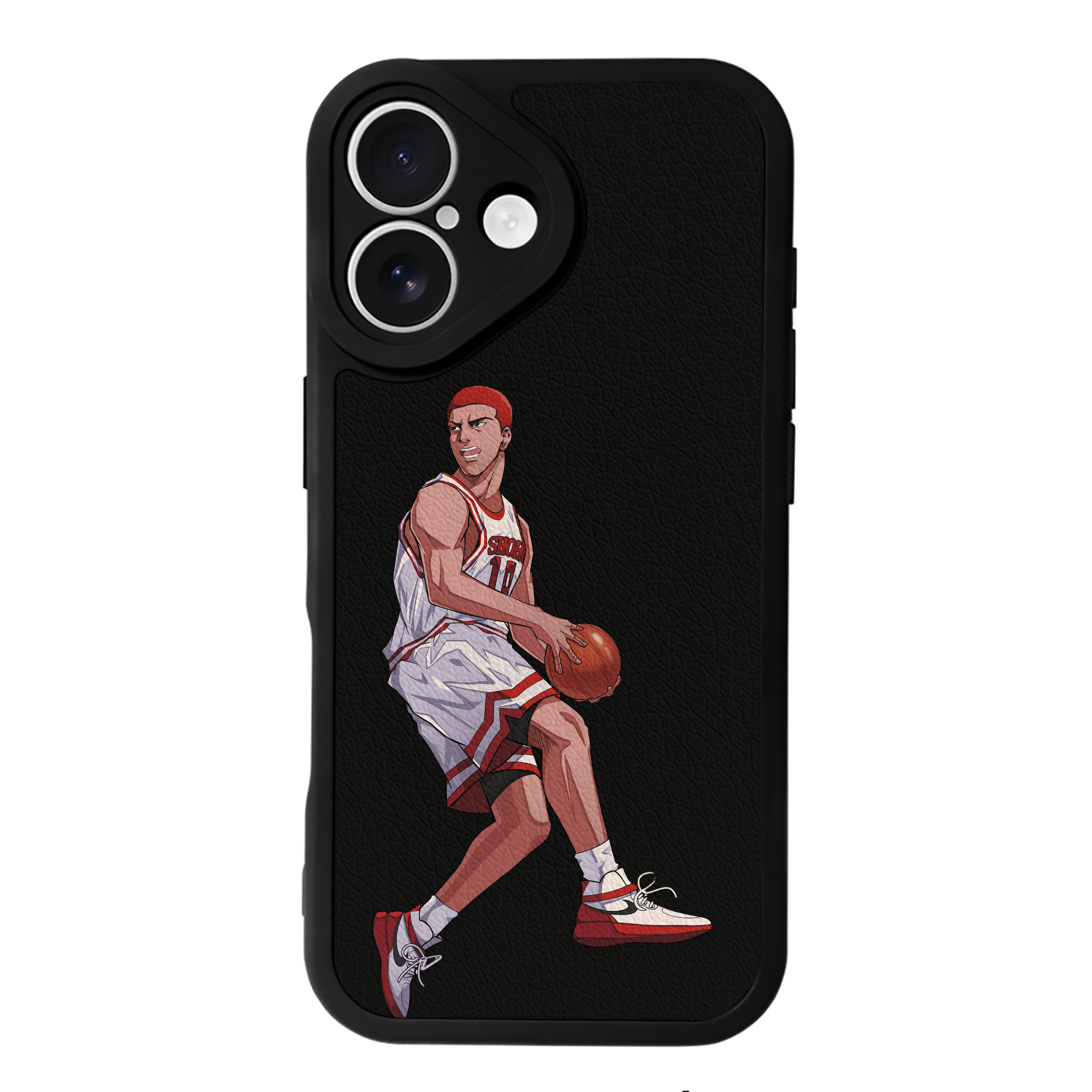 （画像用） SLAM DUNK／スラムダンク 【iPhone 16シリーズ対応】シリコンスマホケース（レザー調） 材質：シリコン